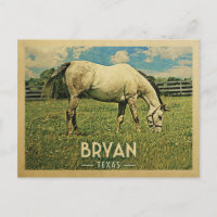 Bryan Texas Horse Farm -Vintage voyage