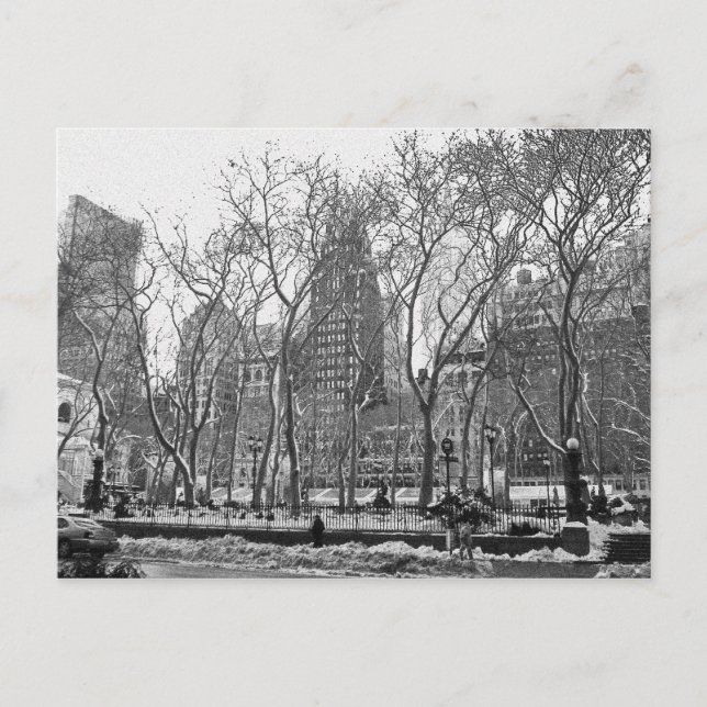 Carte Postale Bryant Park (Devant)
