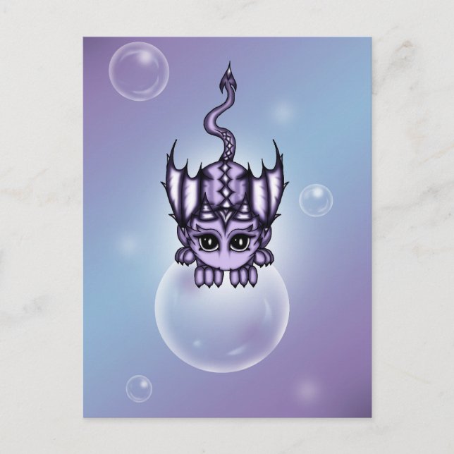 Carte Postale Bubble Dragon (Devant)