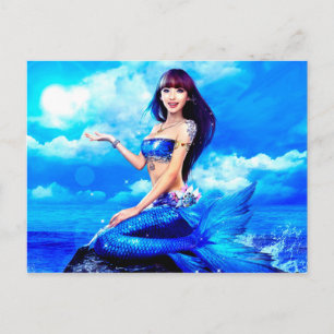 Carte Postale Bubly Mermaid
