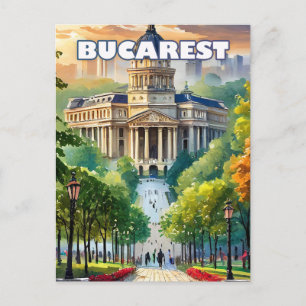 Carte Postale Bucarest dévoile son charme