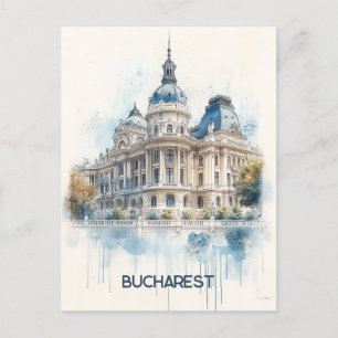 Carte Postale Bucarest Roumanie Voyage
