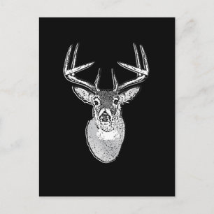 Carte Postale Buck Buck White Tail Deer classique
