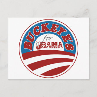 Carte Postale Buckeyes pour Obama