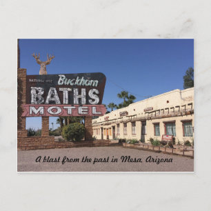 Carte Postale Buckhorn Motel, Mesa, Arizona