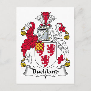 Carte Postale Buckland Family Crest