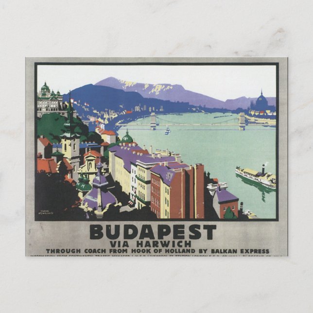 Carte Postale Budapest (Devant)