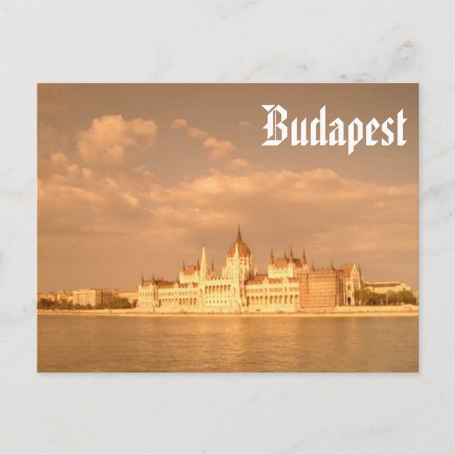 Carte Postale Budapest (Devant)