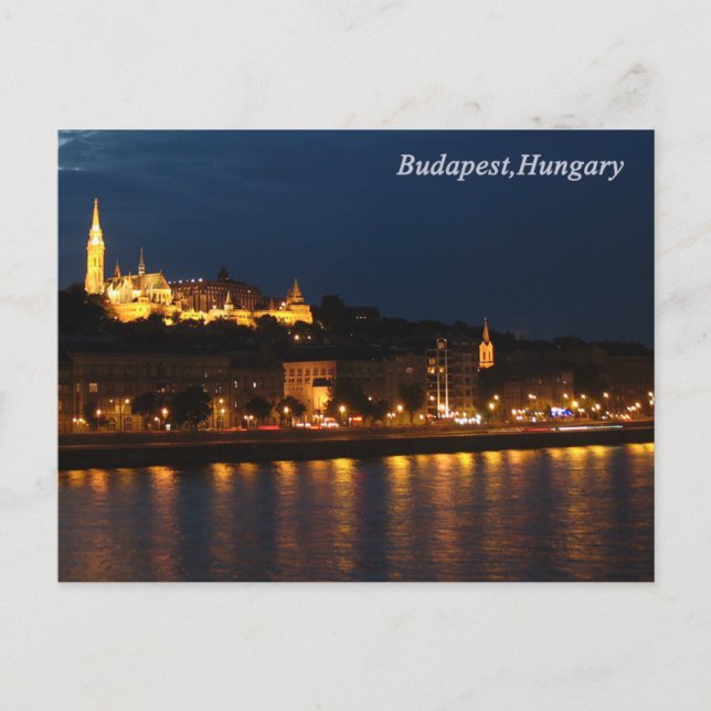 Carte postale Budapest, Hongrie (Devant)
