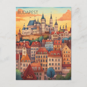 Carte Postale Budapest Hongrie