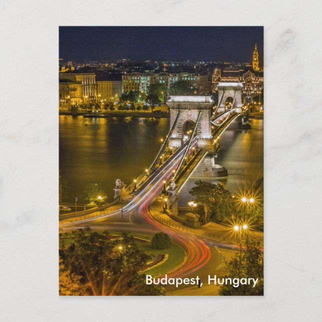 Carte Postale Budapest, Hongrie (Devant)