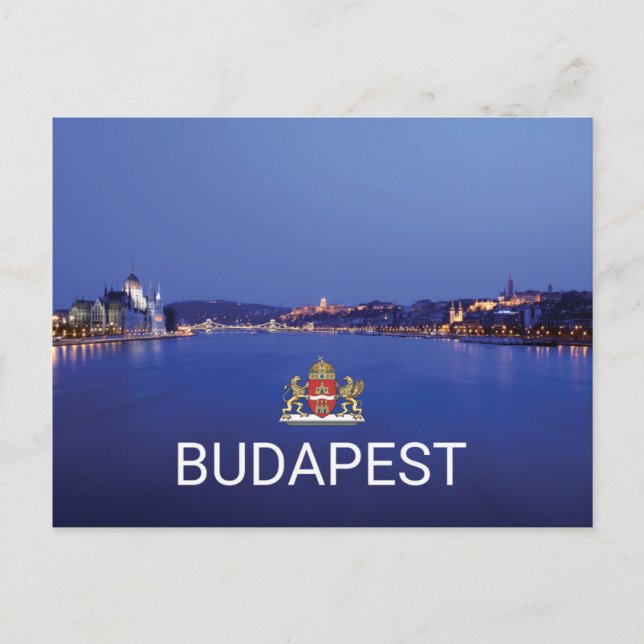 Carte Postale Budapest - Hongrie (Devant)