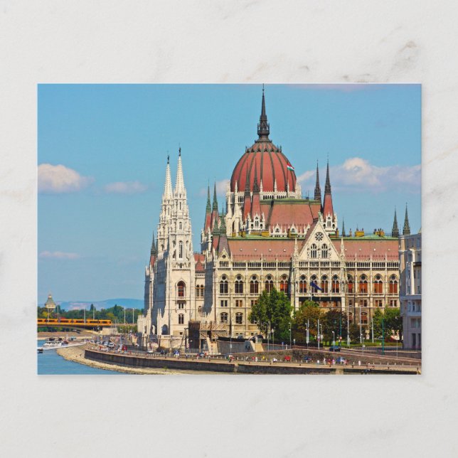 Carte Postale Budapest, le bâtiment du Parlement (Devant)