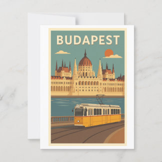 Carte Postale Budapest postcard