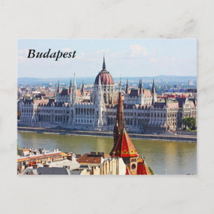 Carte Postale Budapest, the building of the Parliament, Budapest