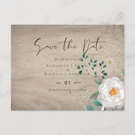 Carte Postale BUDGET Printemps Fleurs sauvages Grange Jardin Mar