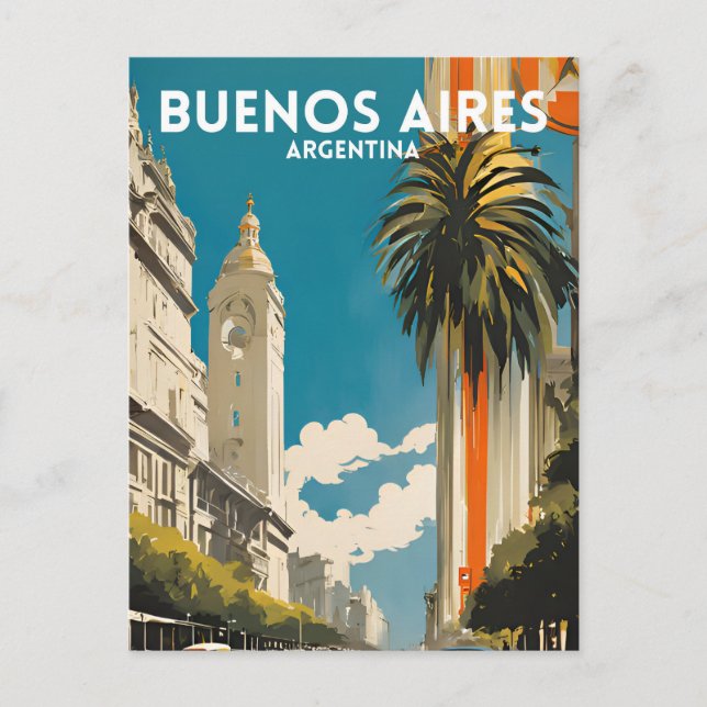 Carte Postale Buenos Aires Argentine (Devant)