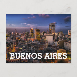 Carte Postale Buenos Aires Desde La Législatura V