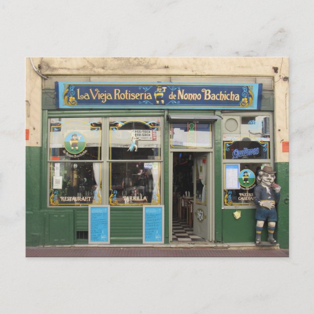 Carte Postale buenos aires rotiseria (Devant)