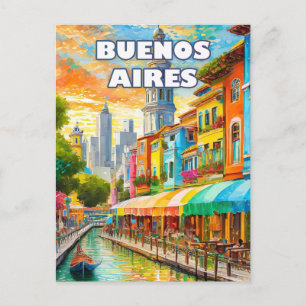 Carte Postale Buenos Aires, the City of Passions and Tango