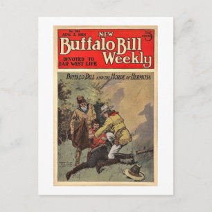 Carte Postale Buffalo Bill hebdomadaire 12 - Vintage