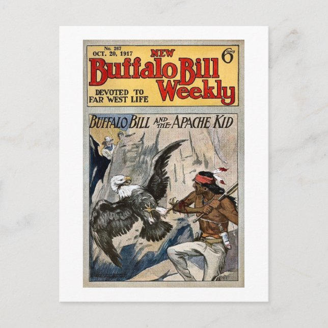 Carte Postale Buffalo Bill hebdomadaire 2 (Devant)