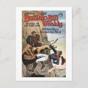 Carte Postale Buffalo Bill Weekly 11 - Vintage