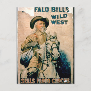 Carte Postale 'Buffalo Bill's Wild West', Vend Floto Circus (co.