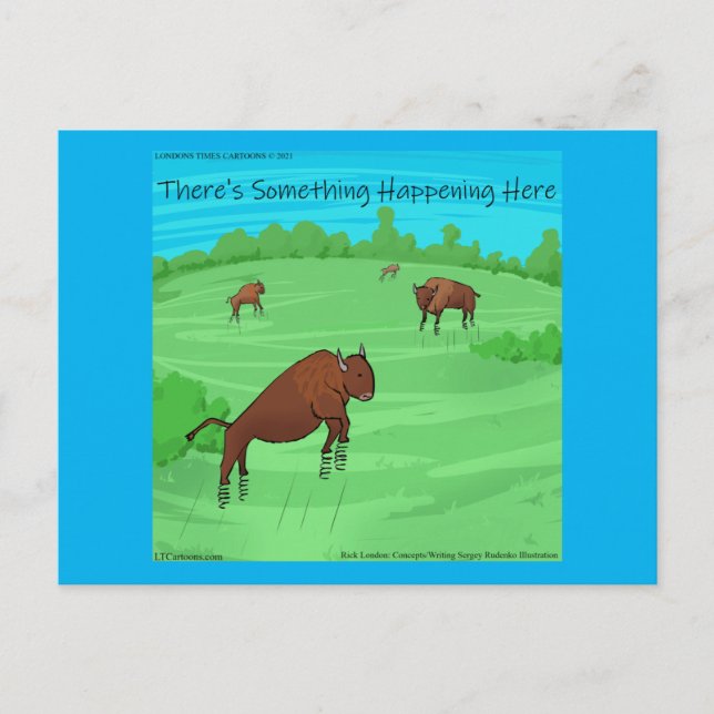 Carte Postale Buffalo Springfield Funny Rick London (Devant)