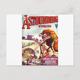 Carte Postale Bug Eyed Monster