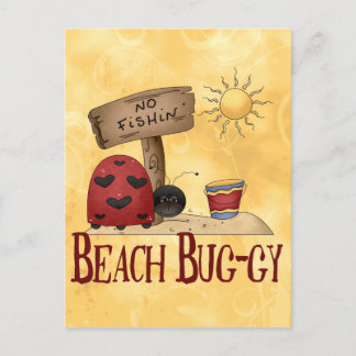 Carte Postale Bug-gy de plage