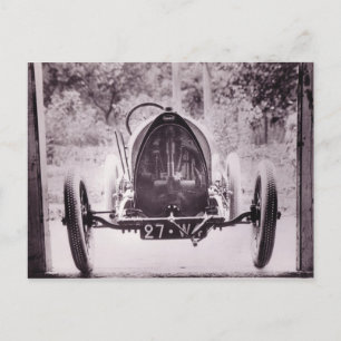 CARTE POSTALE BUGATTI 1913