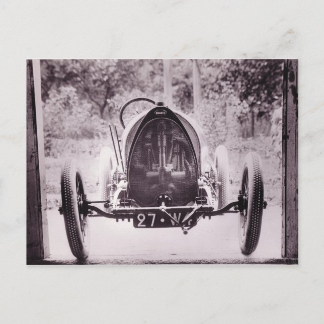 CARTE POSTALE BUGATTI 1913 (Devant)