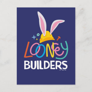 Carte Postale BUGS BUNNY BUILDERS™ Casque Empilé Logo