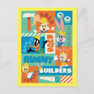 Carte Postale BUGS BUNNY BUILDERS™ Motif de grille de personnag