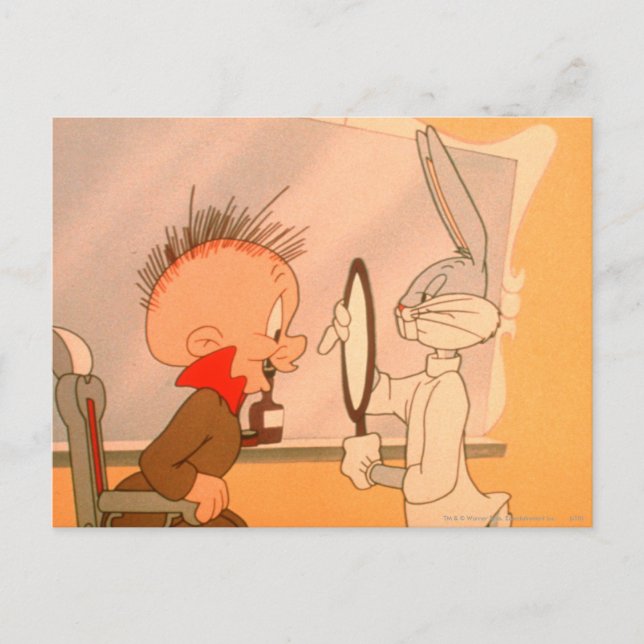 Carte Postale BUGS BUNNY™ et ELMER FUDD™ 2 (Devant)