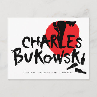 Carte postale Bukowski
