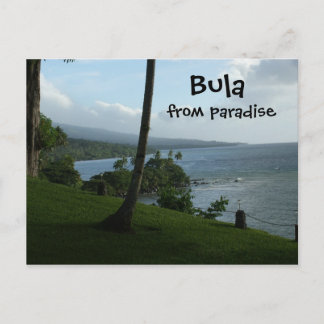 Carte Postale Bula Du Paradis