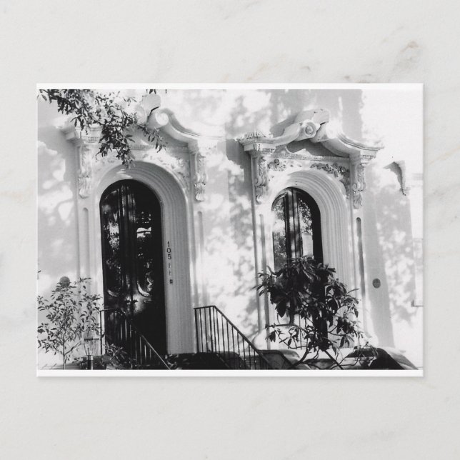 Carte Postale Bull Street Charleston (Devant)