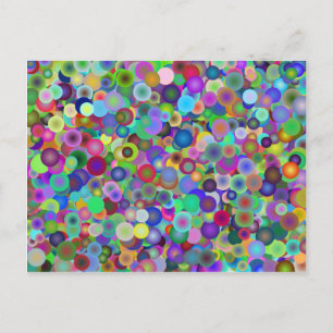 Carte postale Bulles