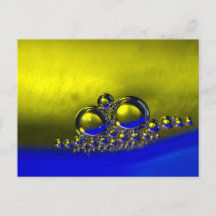 Bulles Abstraites Flottantes Fond Coloré