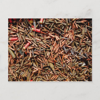 Carte Postale Bullets, munitions