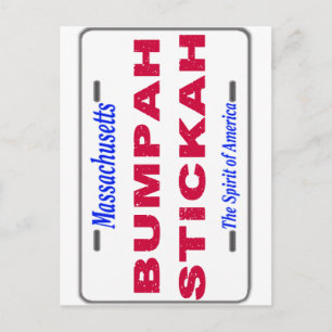 Carte Postale Bumpah Stickah