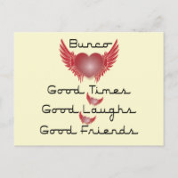 bunco bons moments avec coeur et ailes