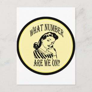 Carte Postale Bunco Quel Nombre Sommes-Nous Sur #2