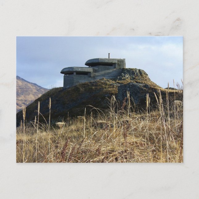 Carte Postale Bunker Hill, havre hollandais, Alaska (Devant)