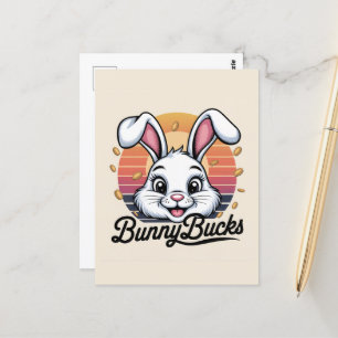 Carte Postale Bunny Bucks