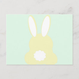 Carte postale Bunny de Pâques