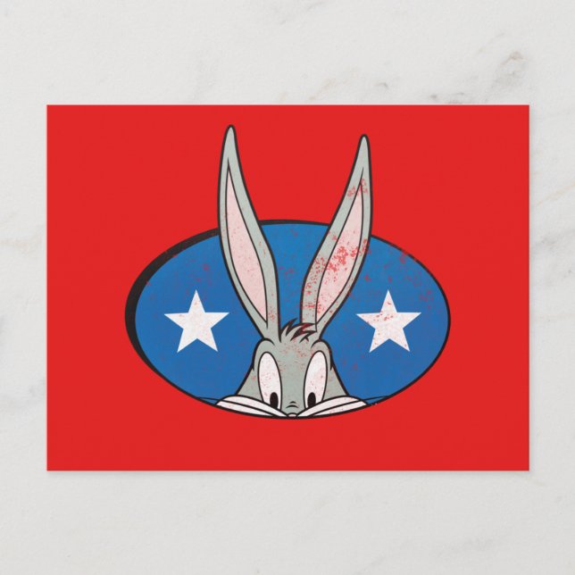 Carte Postale BUNNY™ Étoiles BUNNY™ Badge (Devant)