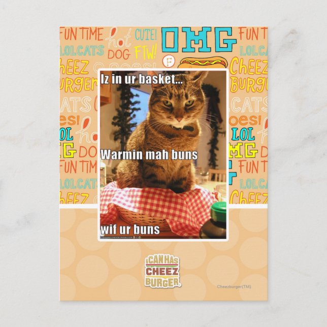 Carte Postale Buns de mah Warmin (Devant)